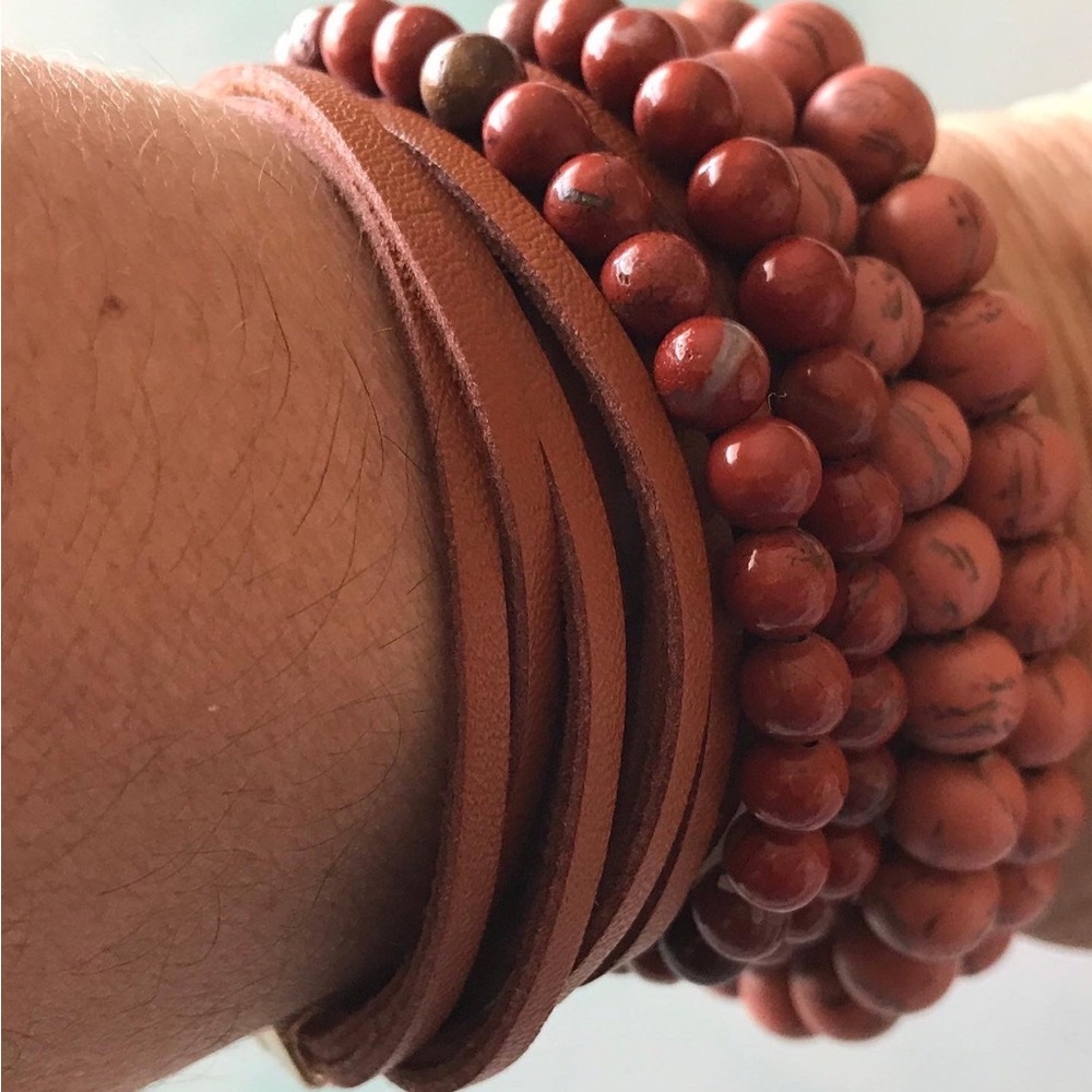 Bracelets Set/ Wrap Multi-Strand Bracelet/Stretch… - image 5